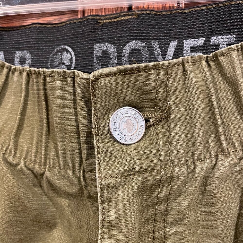 Dovetail Workwear brand pants in jogger style with TONS of pockets! size 12 - Picture 7 of 9